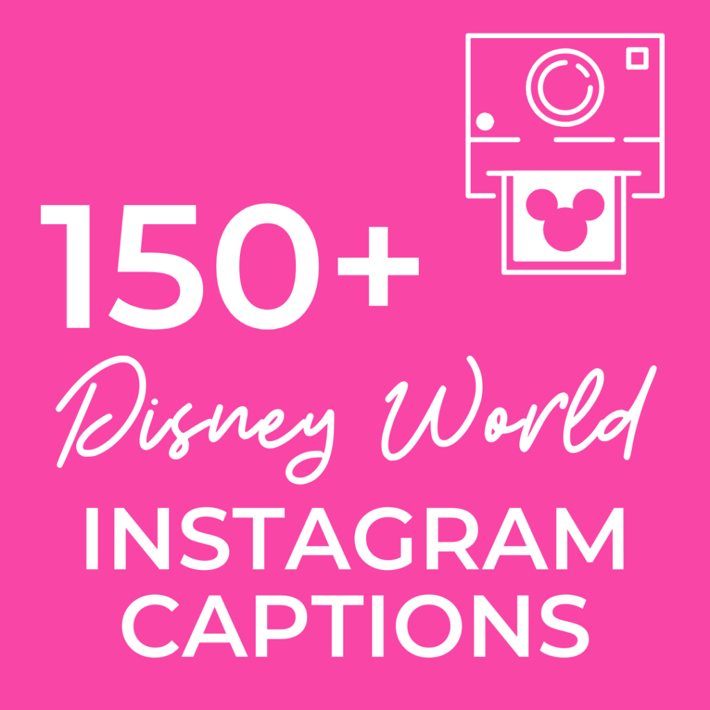 150+ Magical Disney World Instagram Captions - Live Love Local