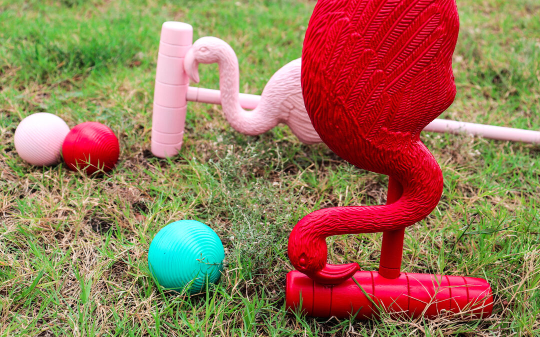 How to Make an Alice in Wonderland Flamingo Croquet Set