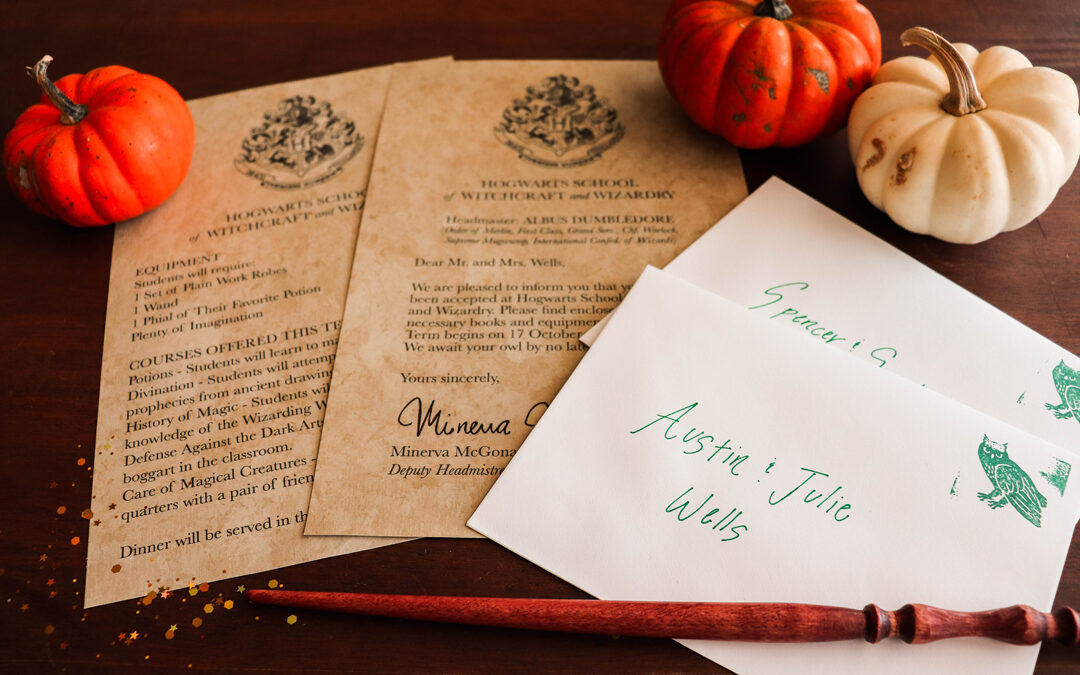 How to Make Hogwarts Letter Party Invitations