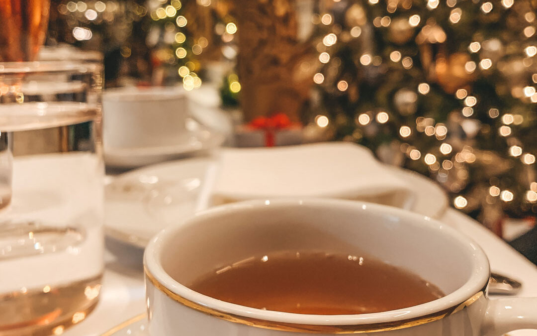 Holiday Tea in the Adolphus French Room