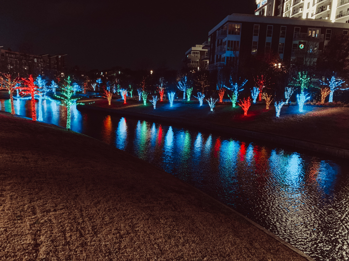 Vitruvian Lights Celebrate Christmas in Dallas, TX