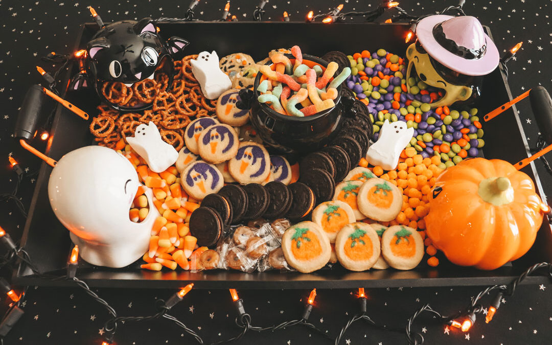 How to Make a Halloween Candy Snack Board